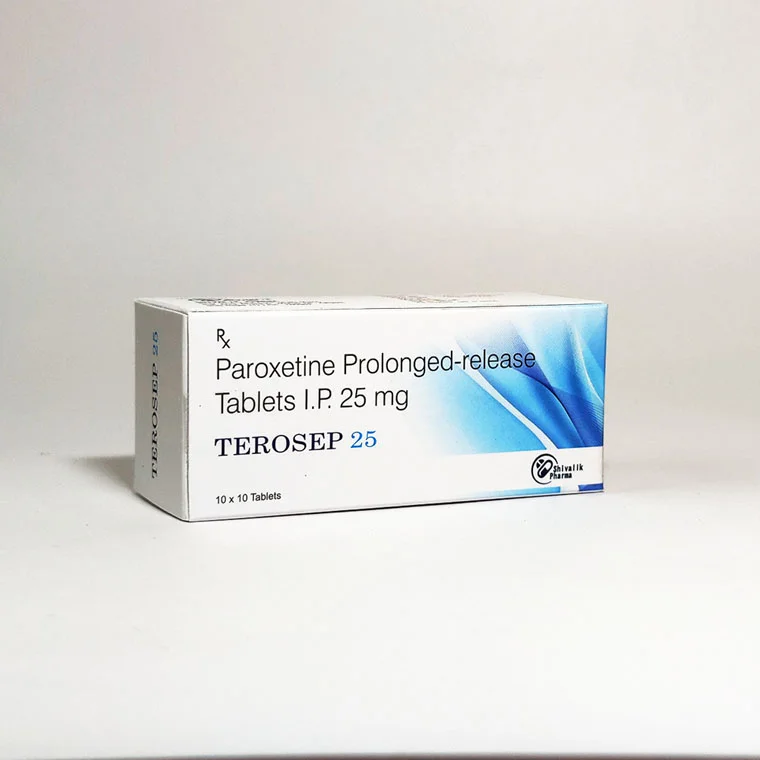 Terosep 25mg Tablet pack — Shivalik Pharma