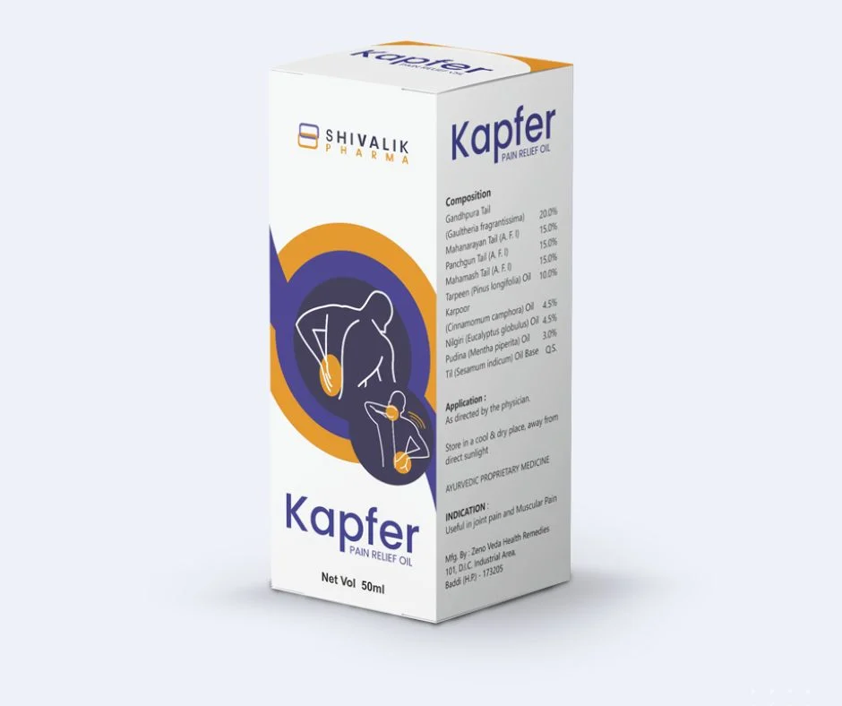 kapfer roll on pain relief oil — Shivalik Pharma